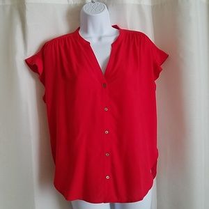 🌻J Crew Mercantile Tomato Red Top🌻